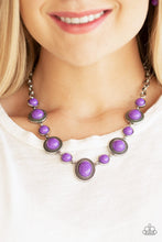 Load image into Gallery viewer, Voyager Vibes - Purple Necklace
